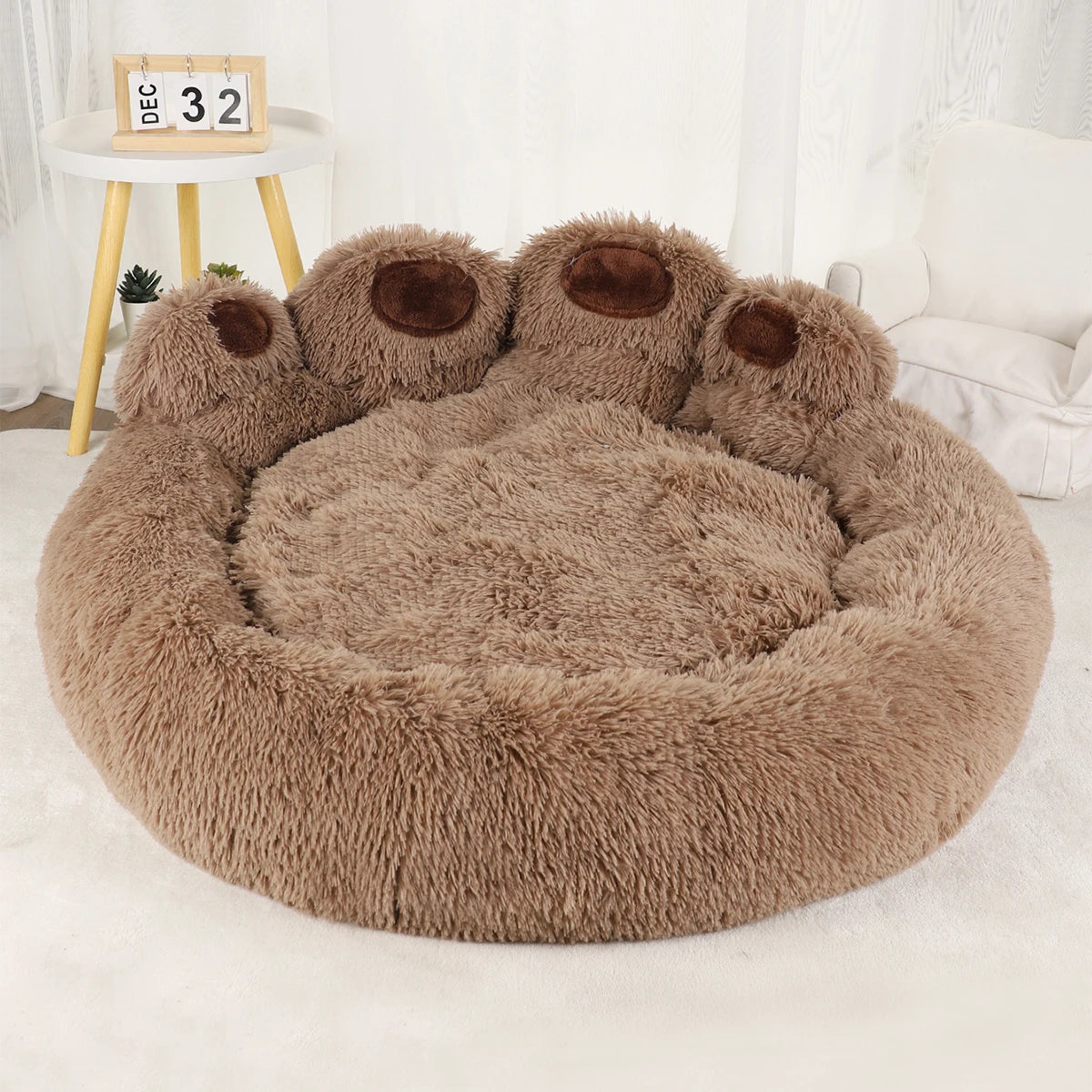 Fluffy Dog Bed Winter Warm Kennel Mat And Sofa Cushion