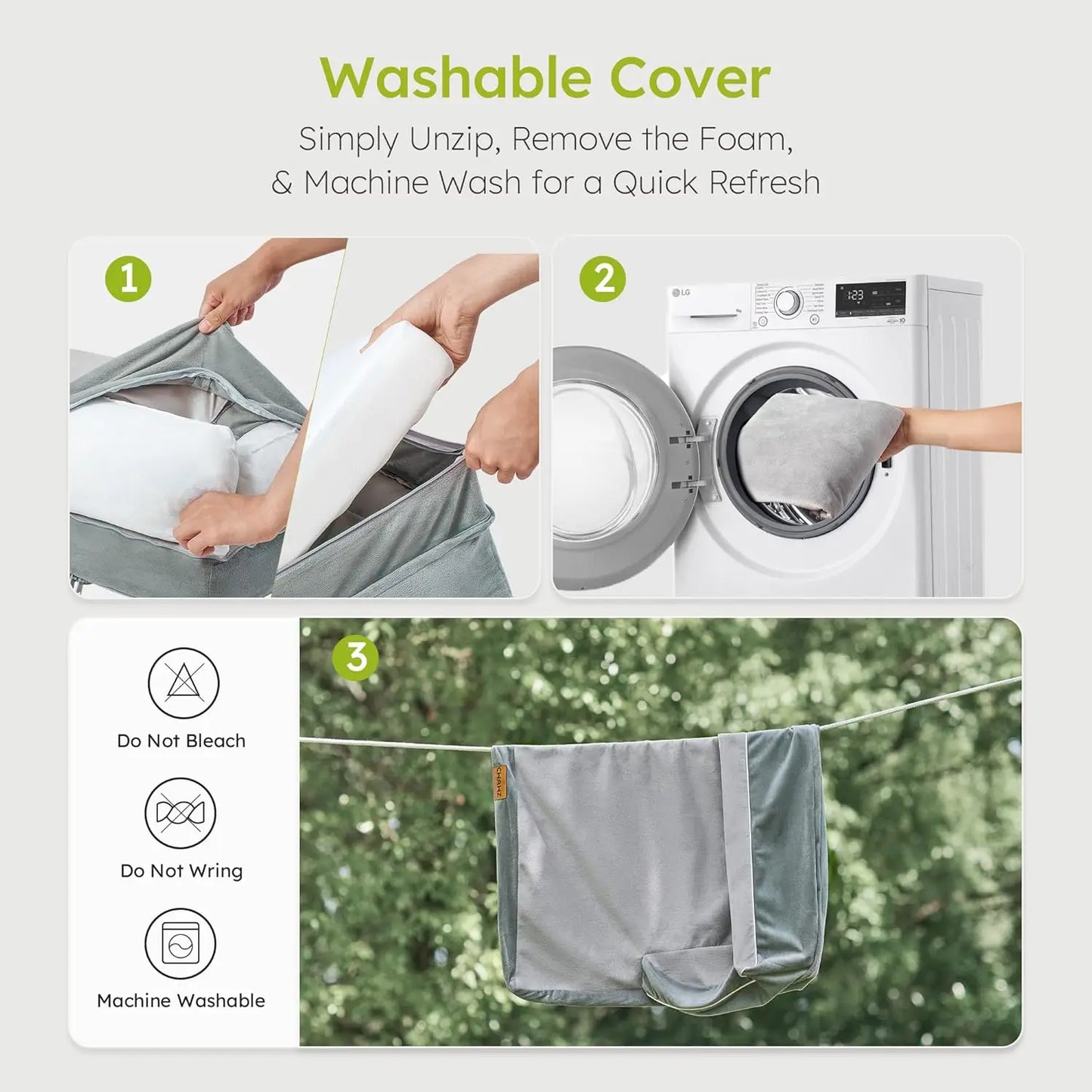 Orthopedic Cooling Memory Foam Dog Bed With Washable Waterproof Cover
