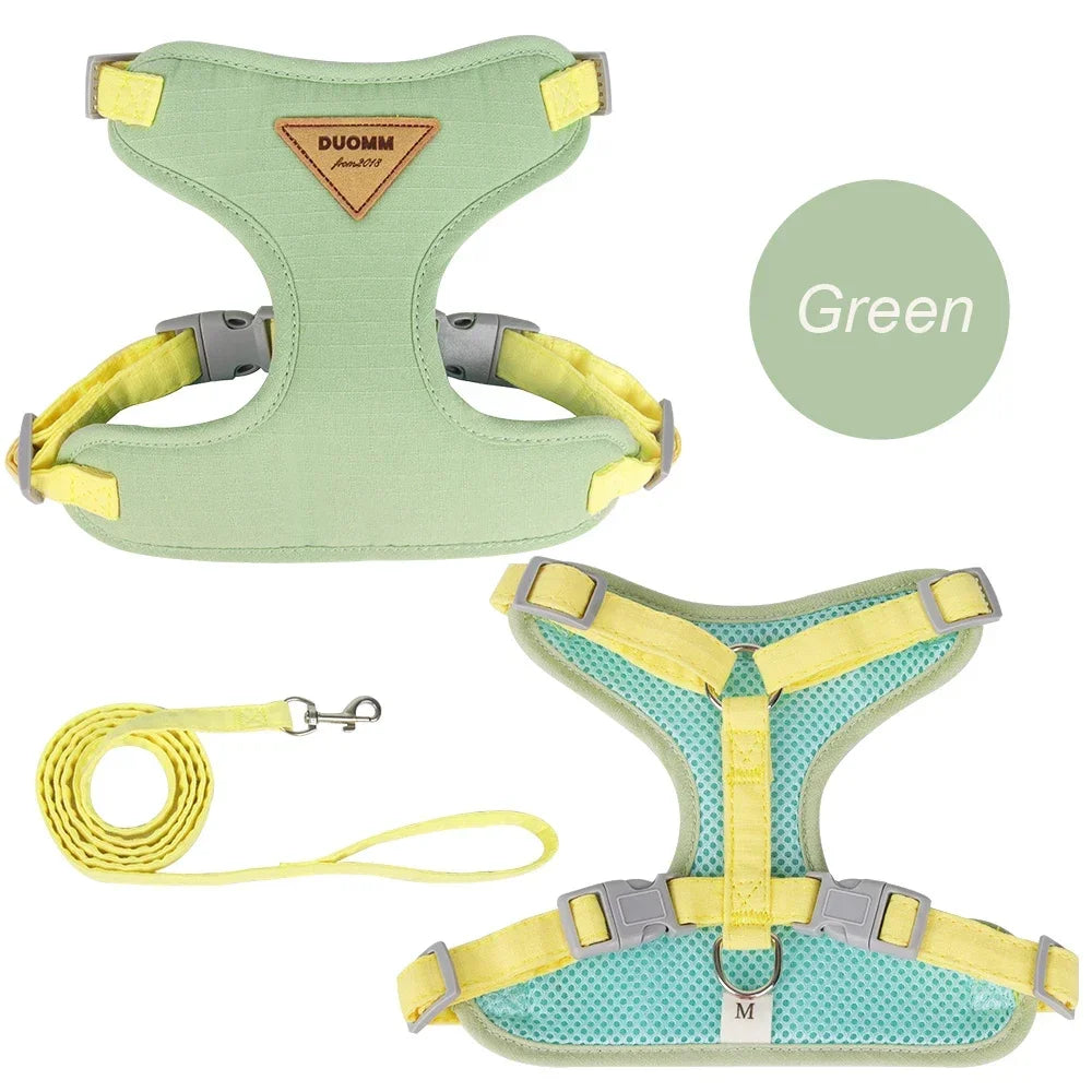 XLeiPet Cozy Soft Cat Harness And Leash Set