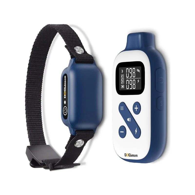 Dog Training Collar With Remote 3 Channel IP67 Waterproof 3300Ft