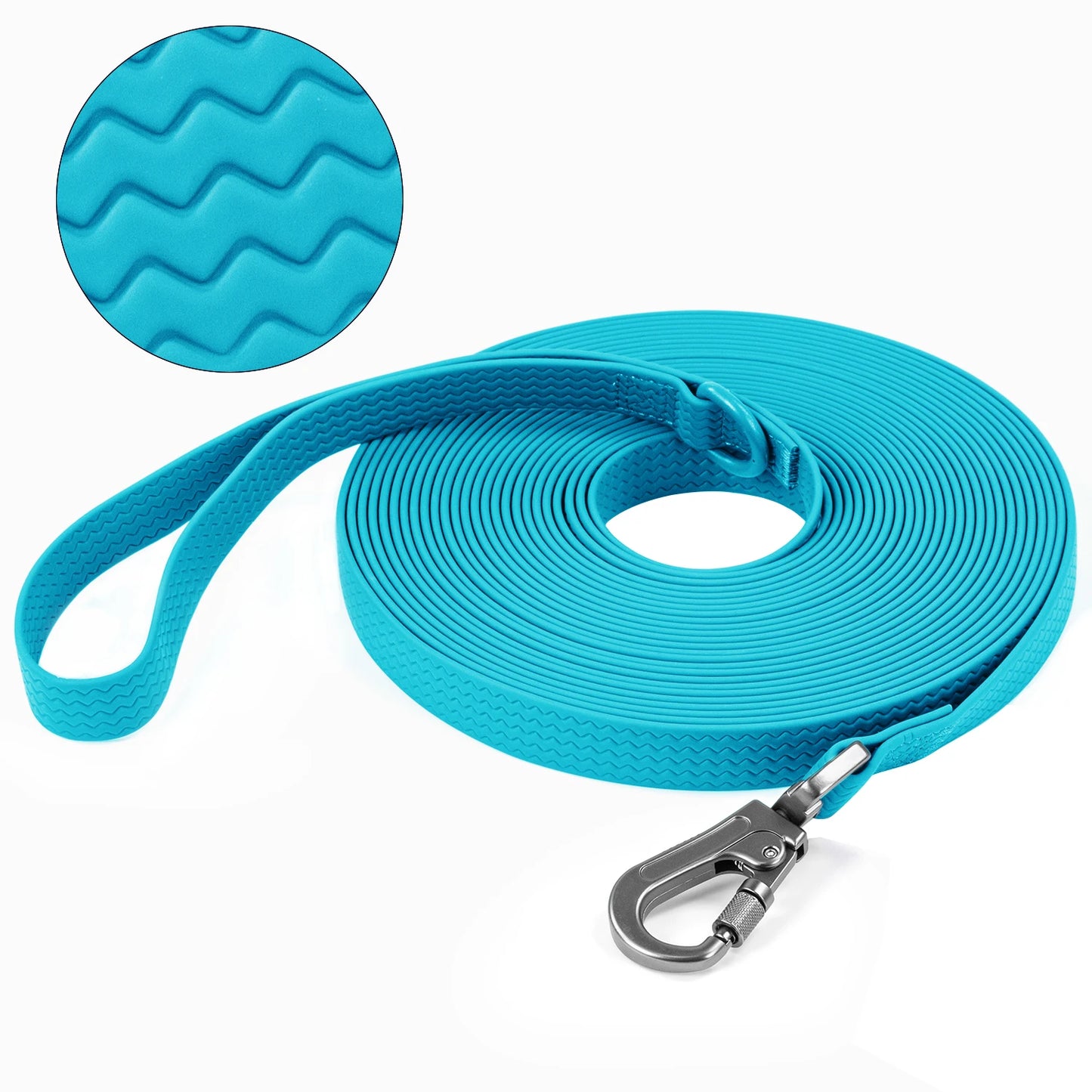 Henshine Dog Gear PVC Leash Non Slip Waterproof Training Leash