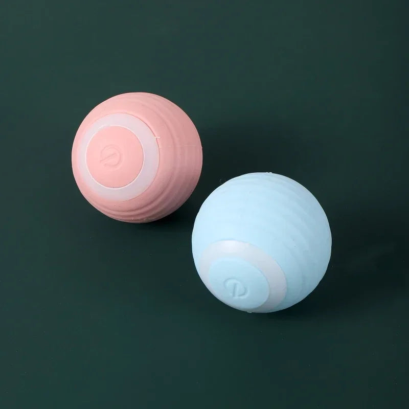 Interactive Automatic Cat Toy Ball Rechargeable Rolling Electric Ball