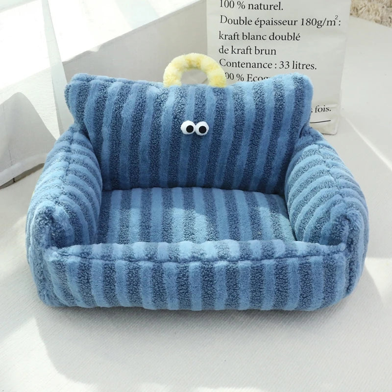 Winter Warm Pet Sofa Kennel Bed For Small Dogs Cats
