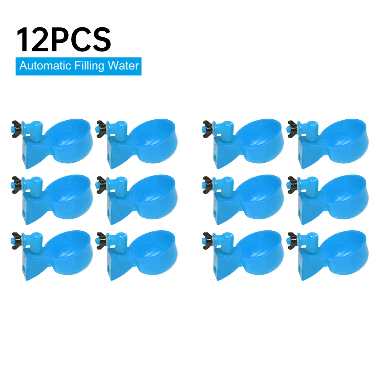 APWIKOGER Automatic Chicken Drinking Cup Waterer For Chicks Ducks Geese Quail