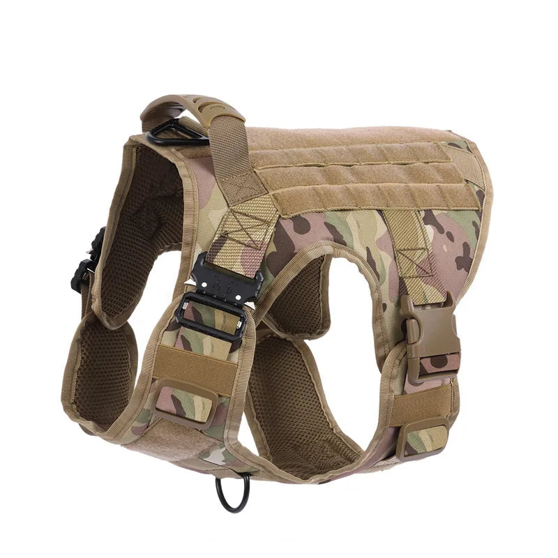COOYOMOOCN Tactical Dog Harness No Pull Adjustable Service Vest