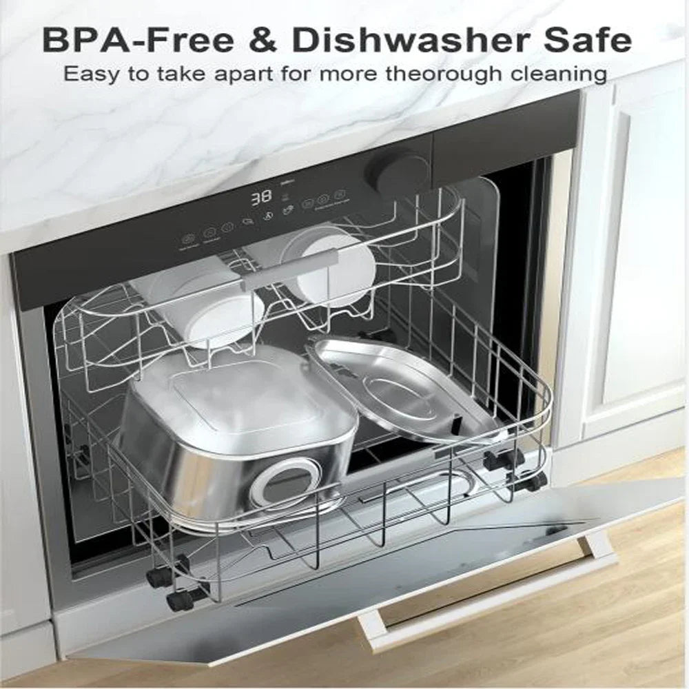 Stainless Steel Pet Water Feeder With Visual Window Dispenser