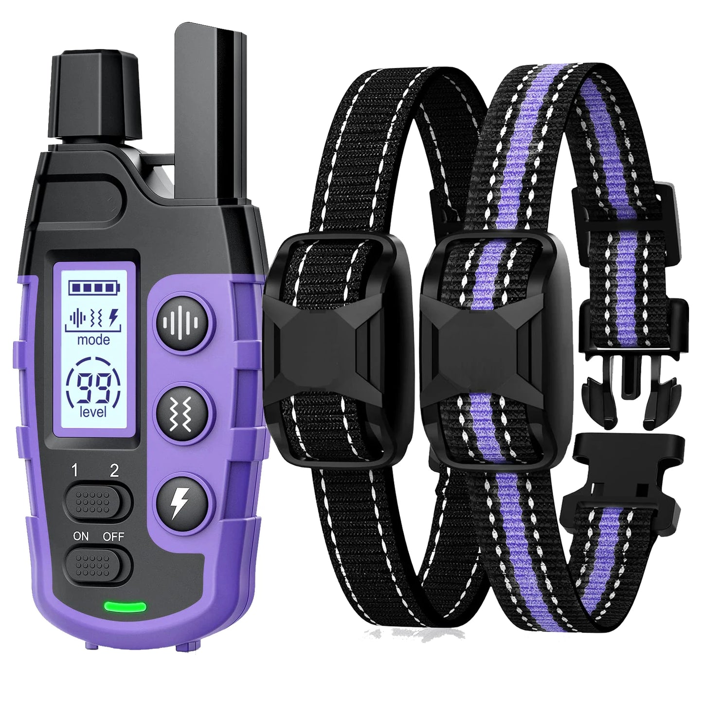 WXRPET Dog Training Collar Remote Control Waterproof Beep Vibration