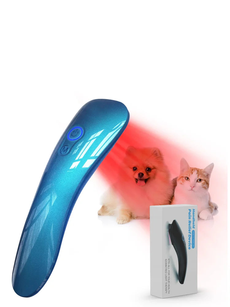 KTS Laser Therapy for Dogs 18*620nm Portable Red Light Therapy Veterinary Equipment for Joint Muscle Pain Relief&Inflammation