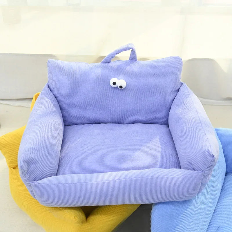 Winter Warm Pet Sofa Kennel Bed For Small Dogs Cats