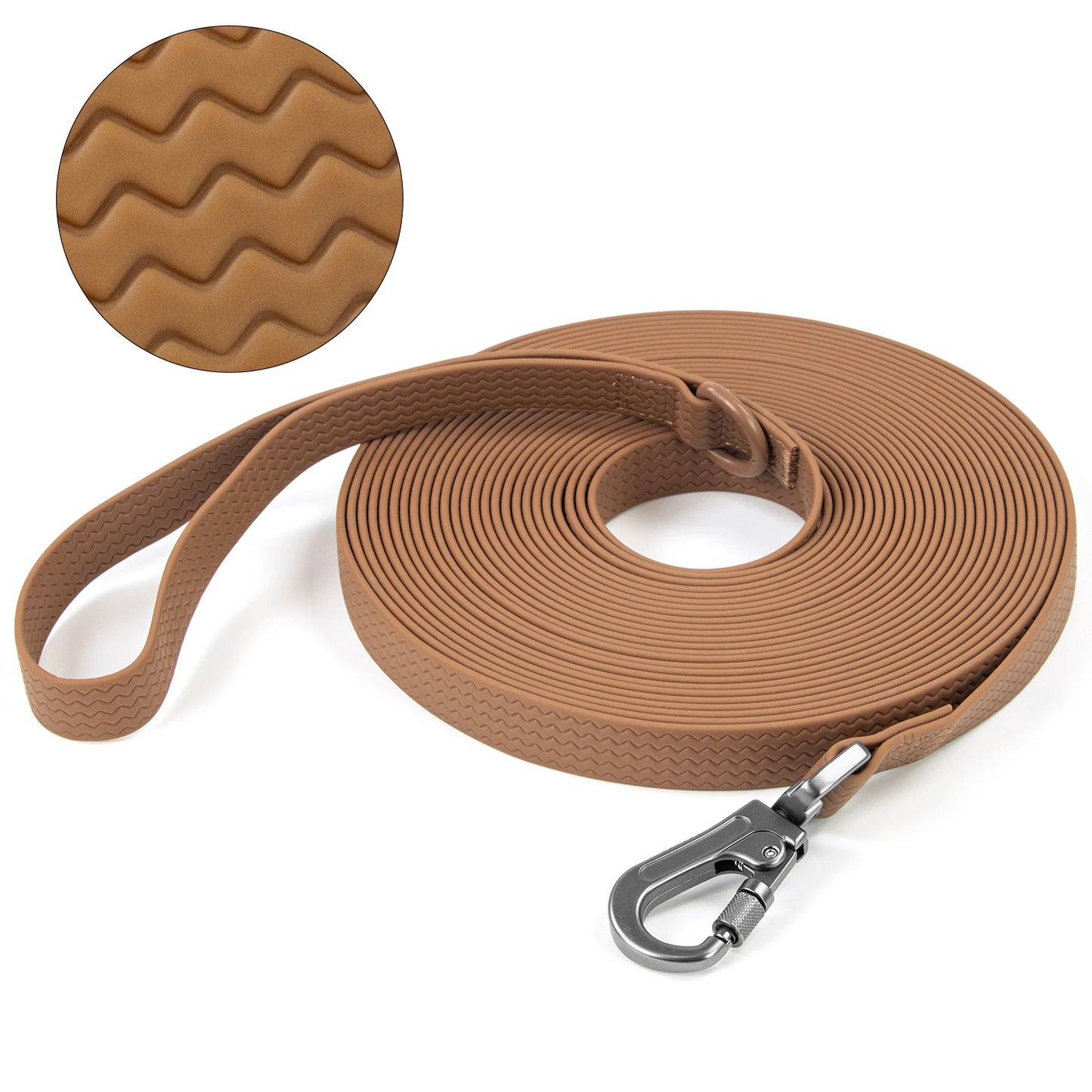 Henshine Dog Gear PVC Leash Non Slip Waterproof Training Leash
