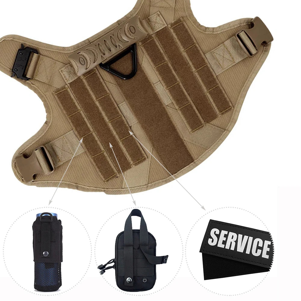 Nylon Dog Harness And Leash Set Vest Harness For Training