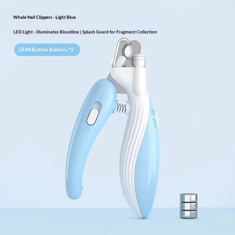 Pet Nail Clippers With Led Light For Dogs And Cats