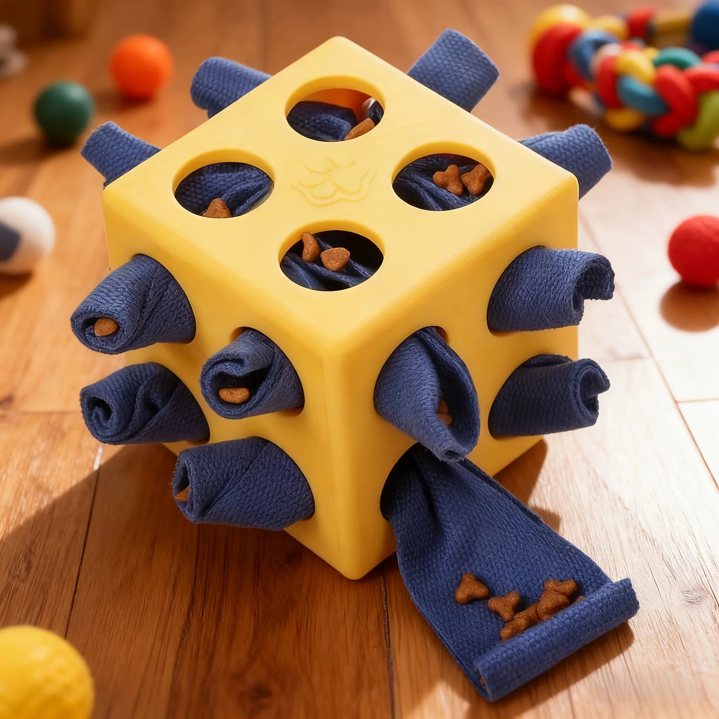 Interactive Dog Puzzle Toy - Slow Feeder Mat with Treat Dispenser | Suitable for All Sizes of Dogs, Reduces Boredom and Stimulat