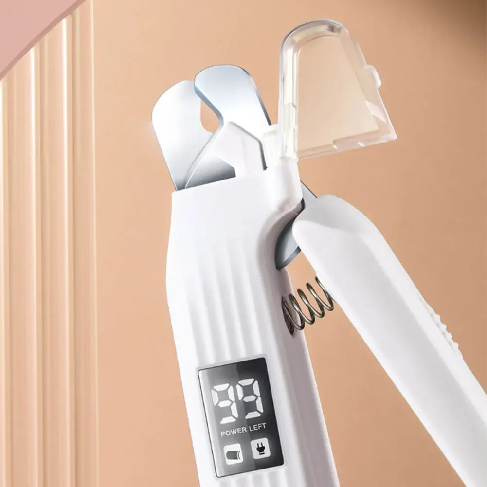 Shunmaii 2 In 1 Electric Dog Nail Grinder And Clipper With LED Lights