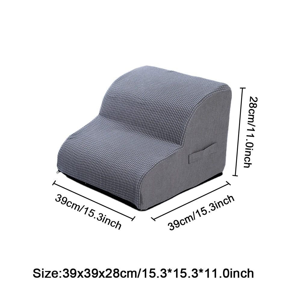 Three Step Dog Ramp For MediumSize Dogs And All Pets