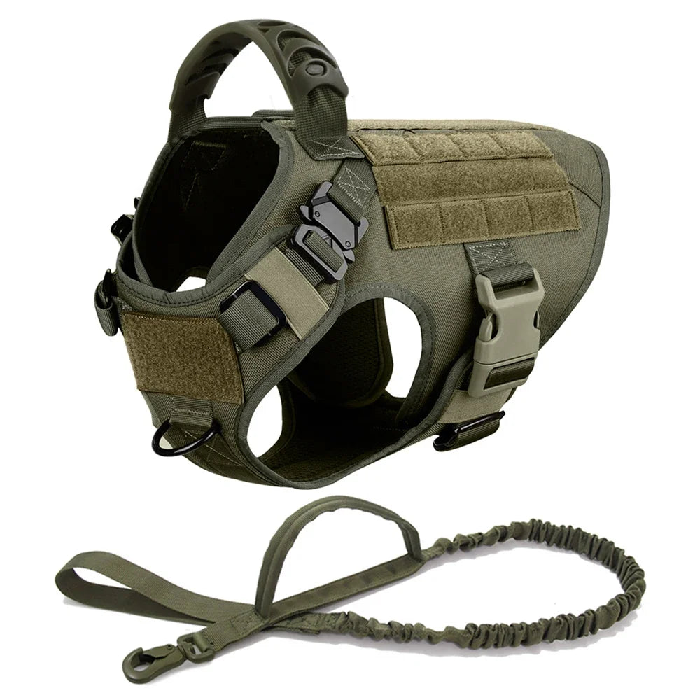 Nylon Dog Harness And Leash Set Vest Harness For Training