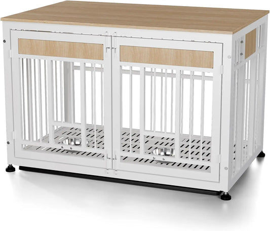 OLYMSOLD Heavy Duty Dog Crate Furniture End Table
