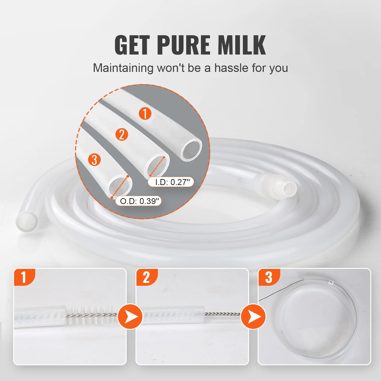 SucceBuy Goat Milking Machine Stainless Steel Automatic Pulsation