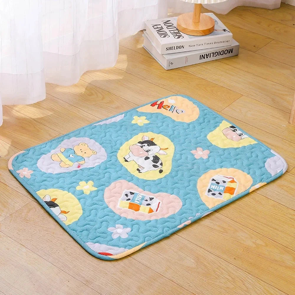 Cooling Ice Silk Pet Mat For Dogs And Cats Breathable
