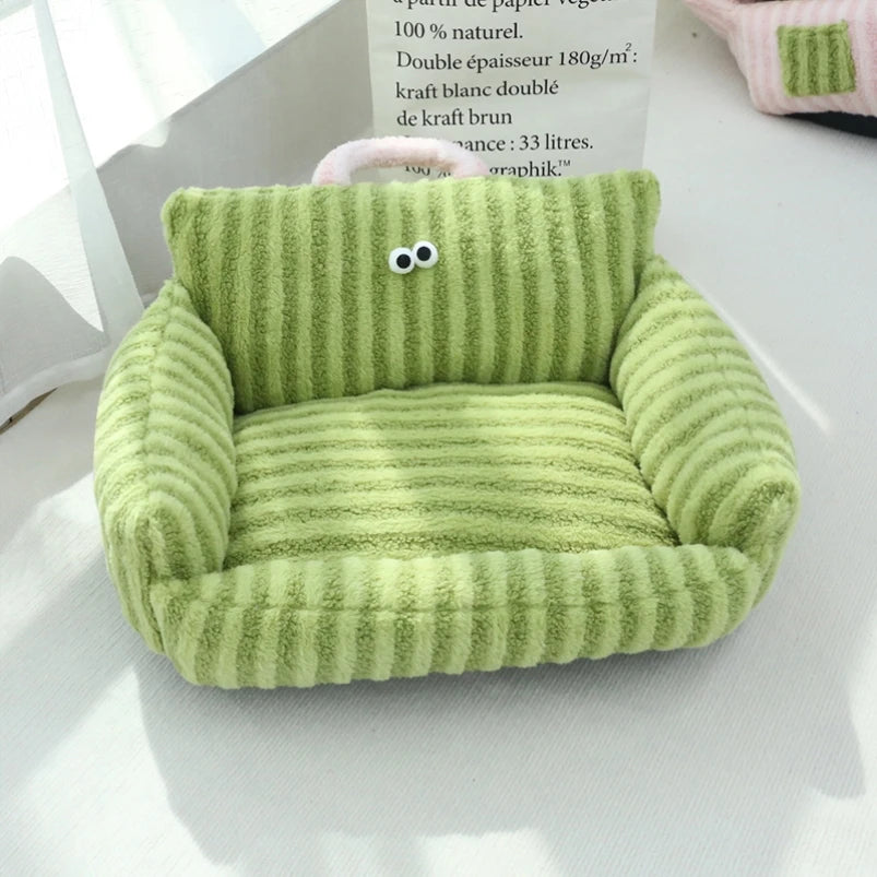 Winter Warm Pet Sofa Kennel Bed For Small Dogs Cats