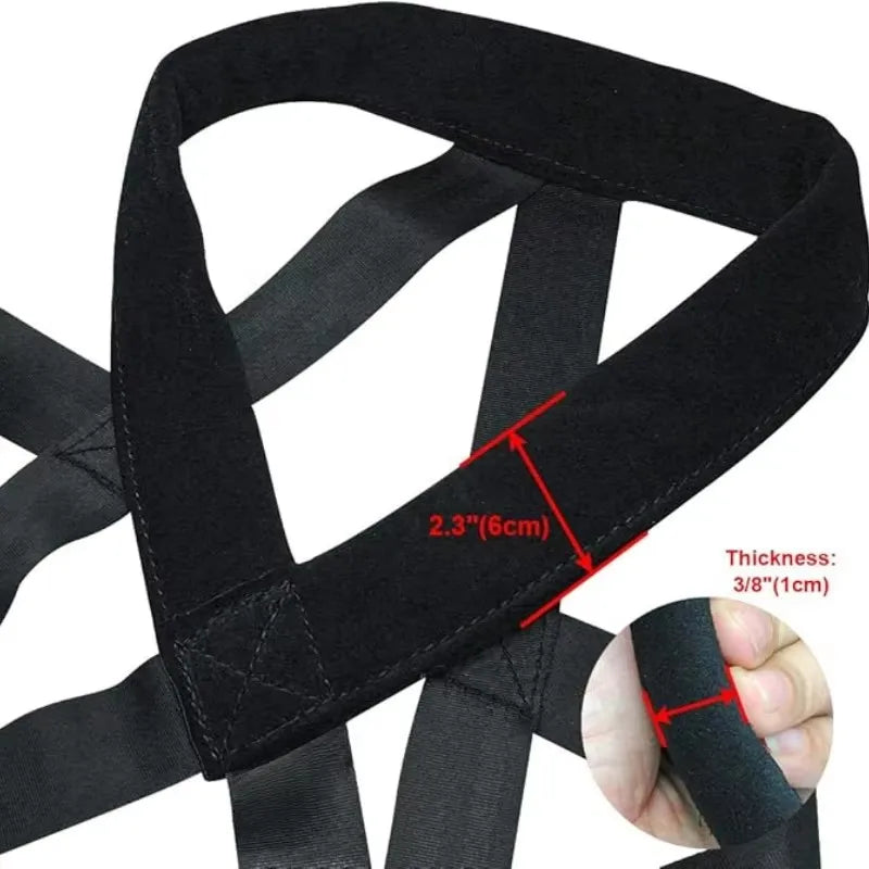 Working Dog Training Leash Sled Safety Belt For Behavior Training