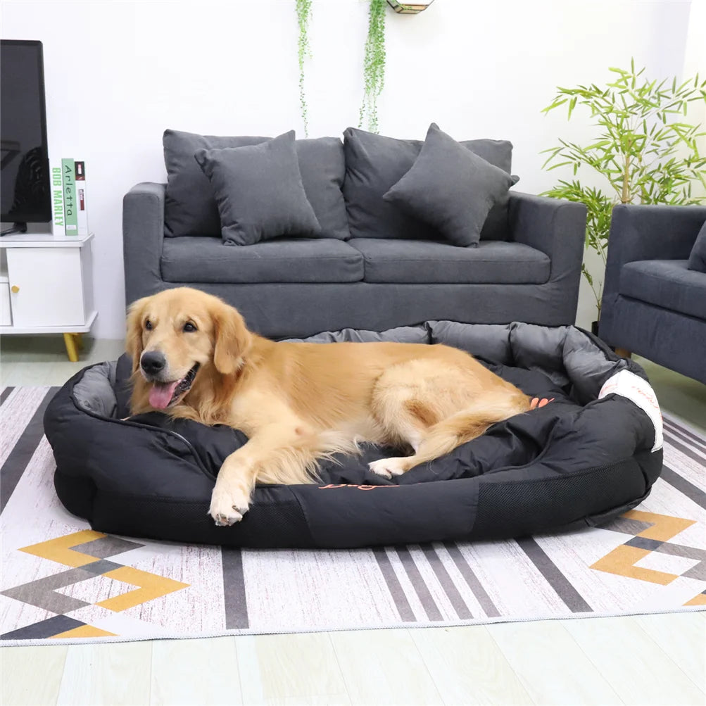BINGOPAW All-Season Dog Bed Calming Cushion with Oxford Cover
