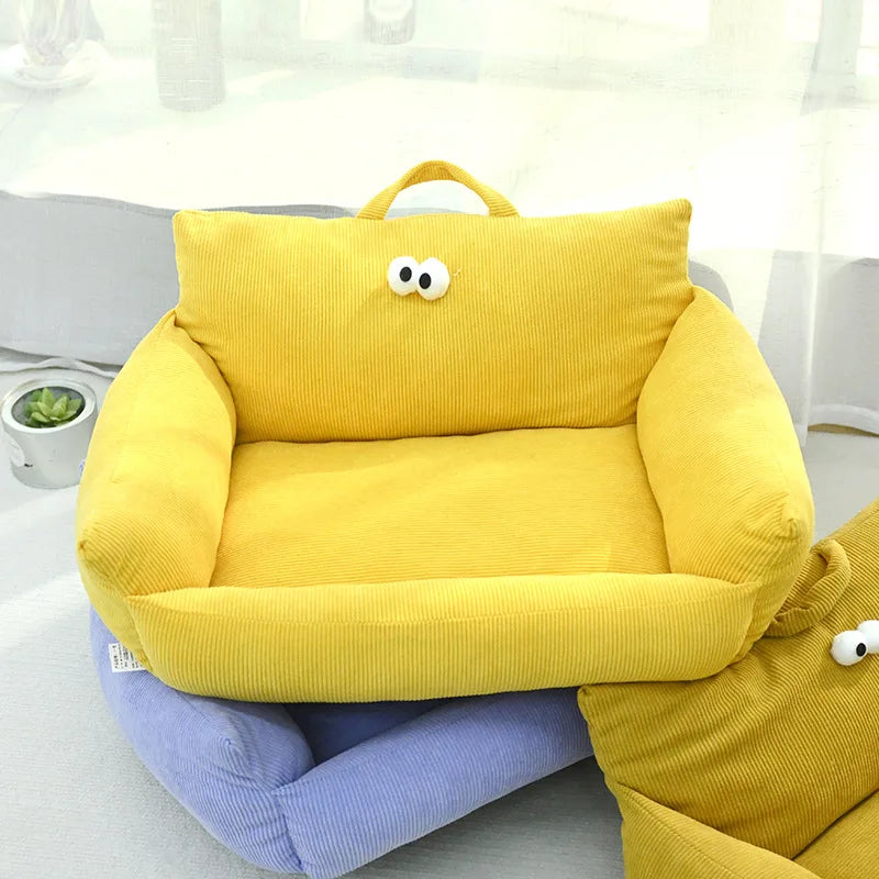 Winter Warm Pet Sofa Kennel Bed For Small Dogs Cats