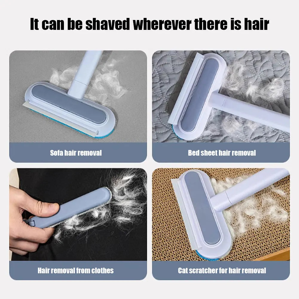APWIKOGERH 3 In 1 Pet Hair Remover Brush Window Cleaning