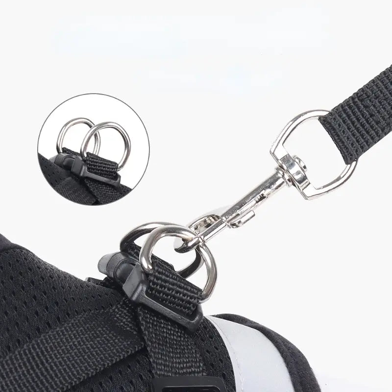 Dog Undershirt Harness Reflective Mesh Vest Adjustable