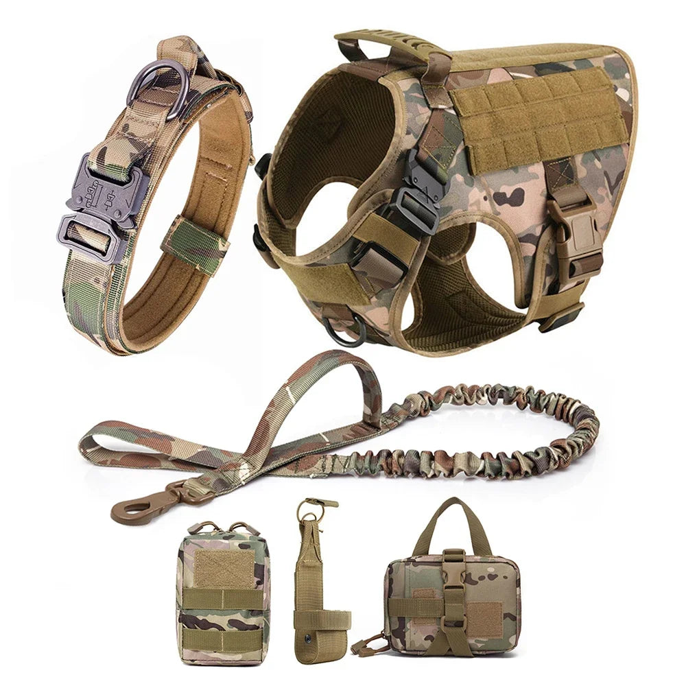 Nylon Dog Harness And Leash Set Vest Harness For Training