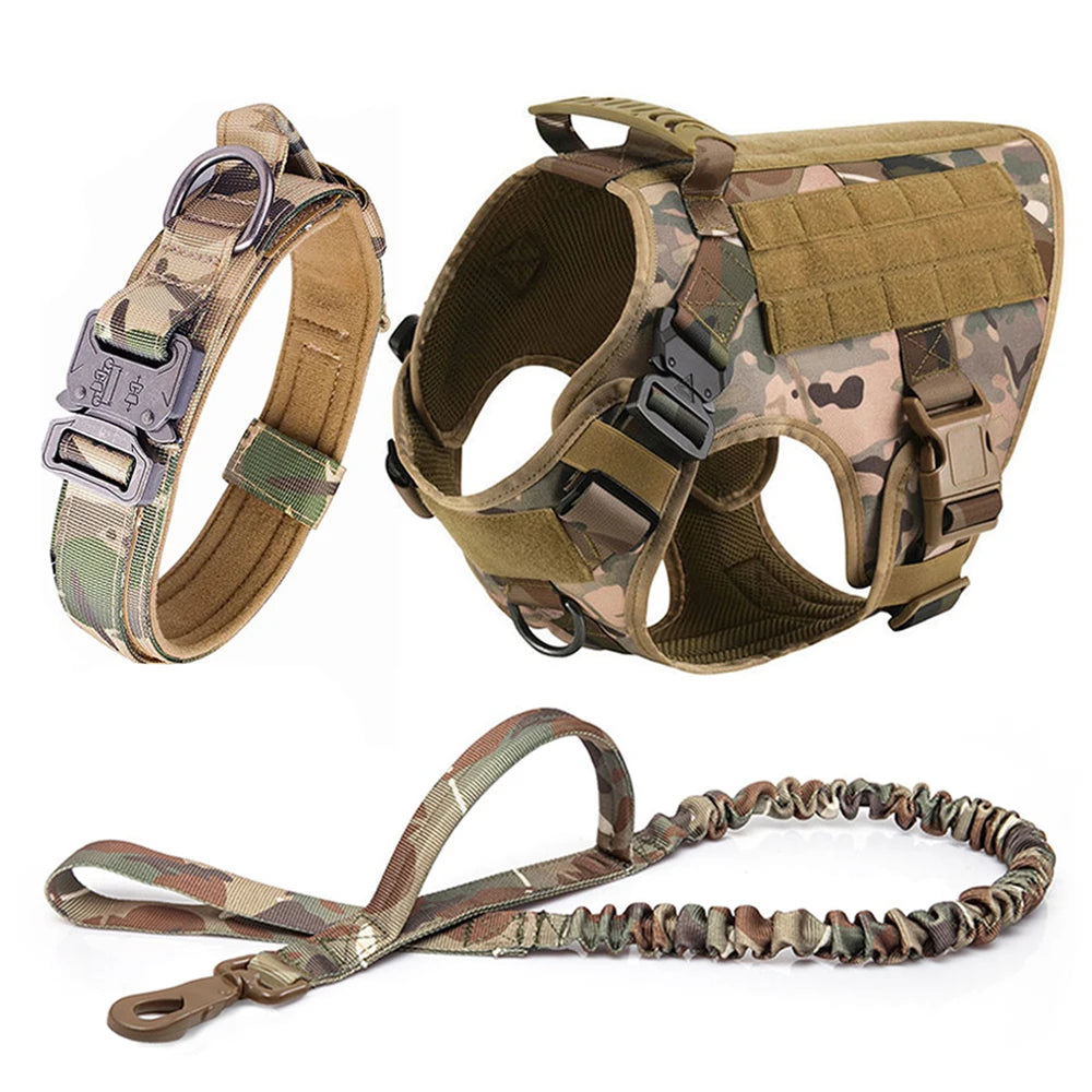 Nylon Dog Harness And Leash Set Vest Harness For Training
