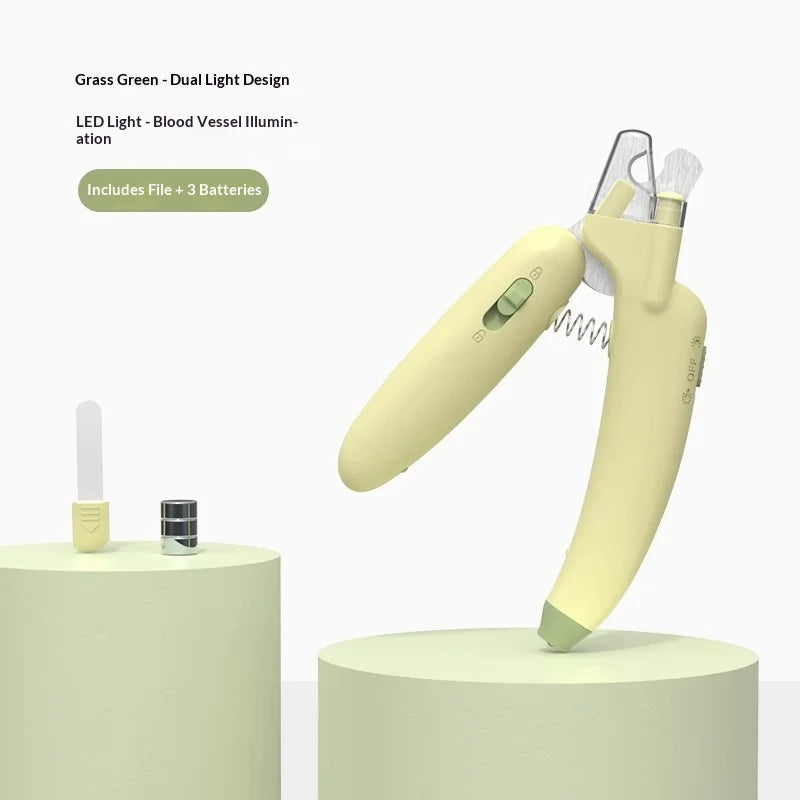 Pet Nail Clippers With Led Light For Dogs And Cats