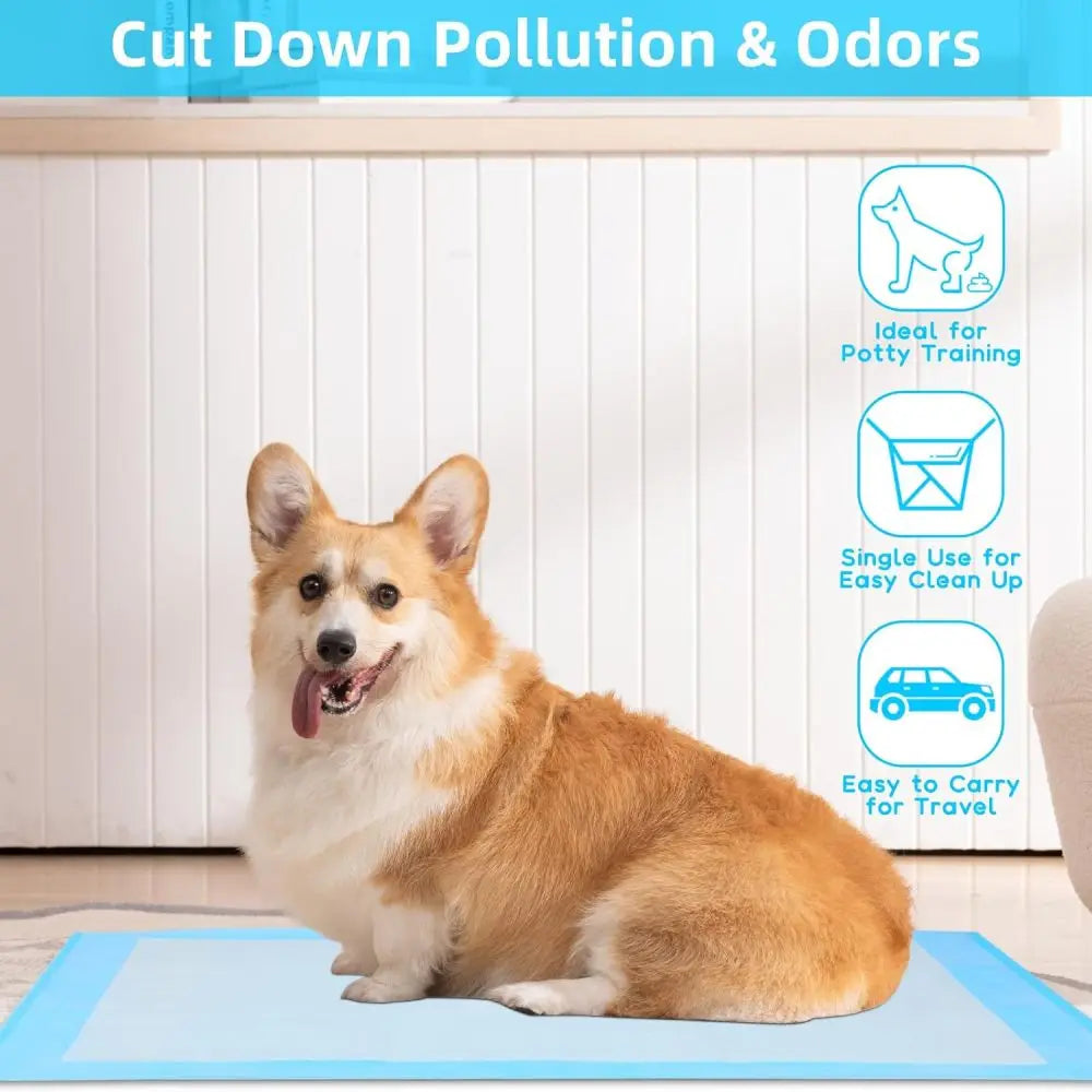 Super Absorbent Waterproof Dog Training Pad For Housebreaking Five Layer