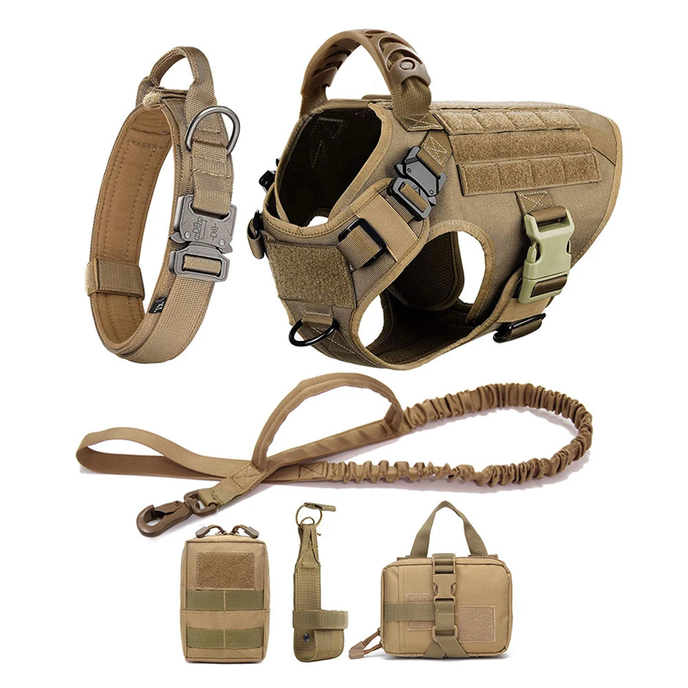 Nylon Dog Harness And Leash Set Vest Harness For Training