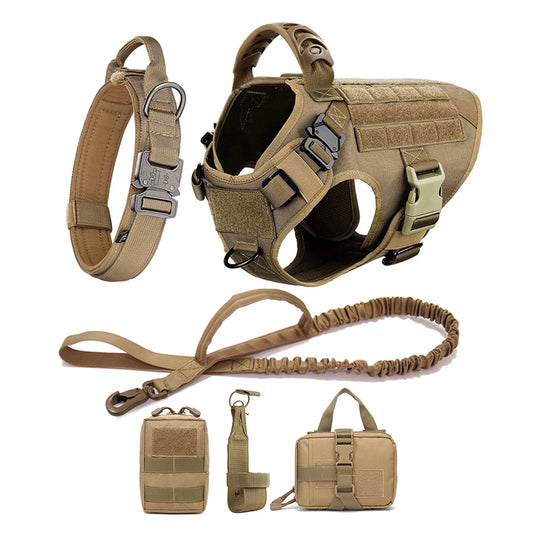 Nylon Dog Harness And Leash Set Vest Harness For Training