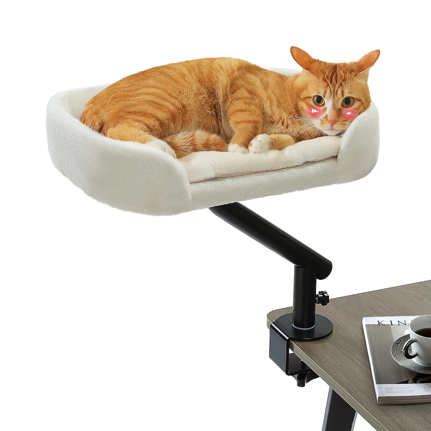 PAWZ Road Cat Desk Bed Stand 360 Degree Rotatable Hammock
