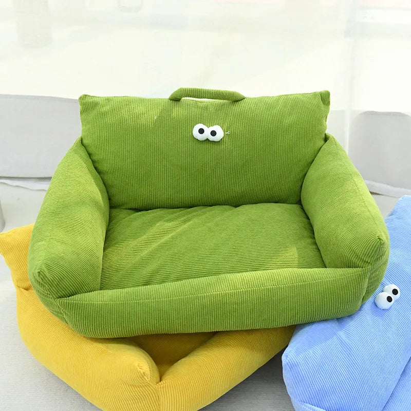 Winter Warm Pet Sofa Kennel Bed For Small Dogs Cats