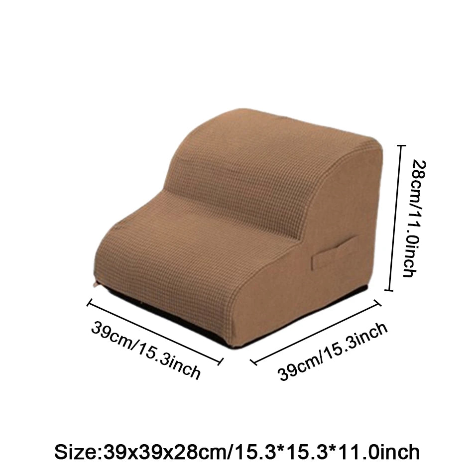 Three Step Dog Ramp For MediumSize Dogs And All Pets