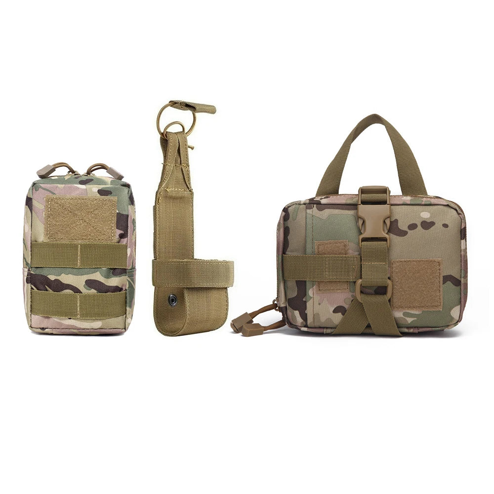 PETRAVELCN Dog Tactical Bags Set Molle Pouches For Harness