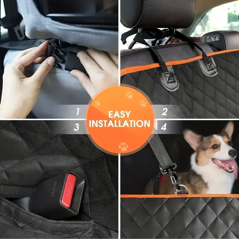 Dog Car Seat Cover Waterproof Nonslip Hammock Durable