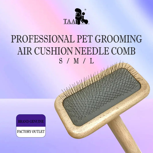 Grooming Air Cushion Needle Comb For Dogs And Cats