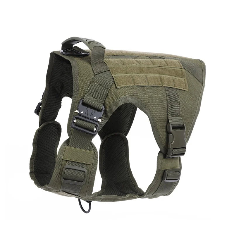 COOYOMOOCN Tactical Dog Harness No Pull Adjustable Service Vest
