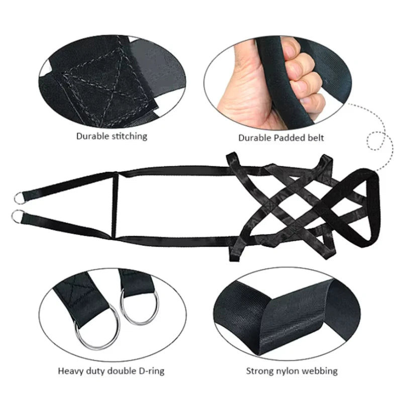 Working Dog Training Leash Sled Safety Belt For Behavior Training