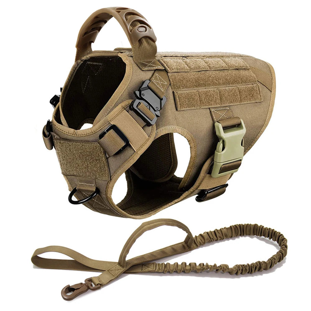 Nylon Dog Harness And Leash Set Vest Harness For Training