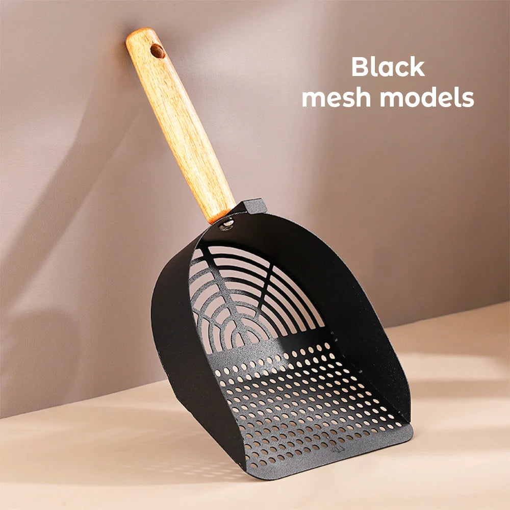 Steel Cat Litter Scoop Long Handle For Easy Cleanup