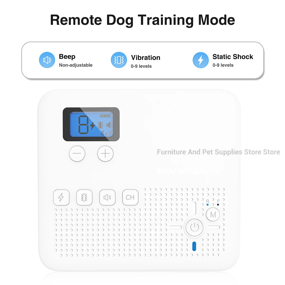 Pet Wireless Electronic Fence Remote Trainer Collar