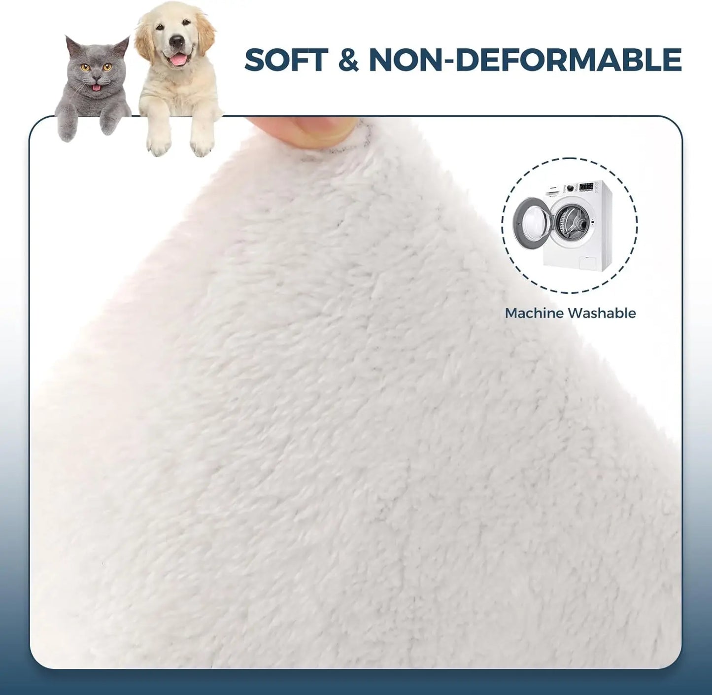 Reversible Cat Hammock for Cage, Adjustable Pet Bed for Cats, Ferrets, Puppies & Small Animals (2-Pack)