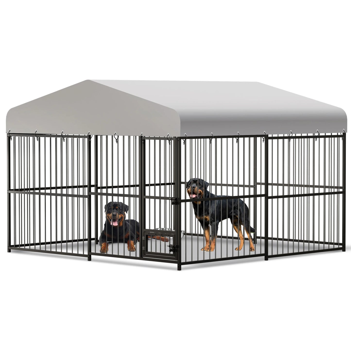 TWISTER.CK Outdoor Large Dog Kennel Heavy Duty Walk In Playpen