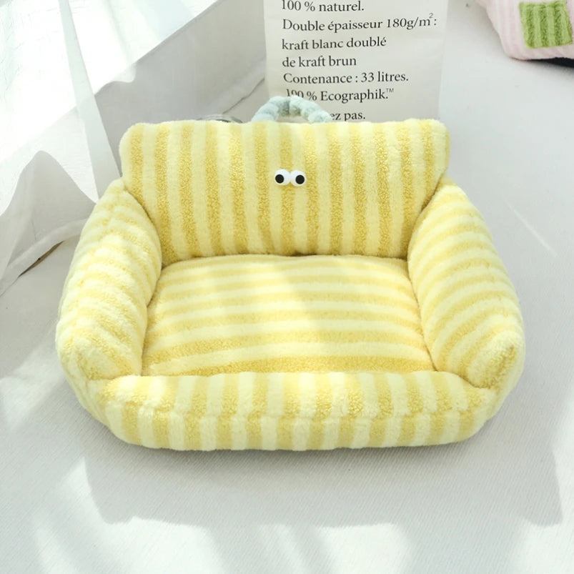 Winter Warm Pet Sofa Kennel Bed For Small Dogs Cats