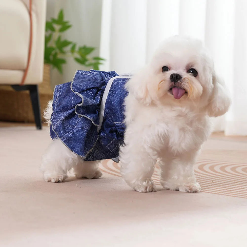 NONEDog Litter Reusable Female Dog Diapers Washable Highly Absorbent